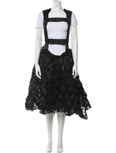 Pre-owned Junya Watanabe 2017 Long Skirt W/ Tags In Black