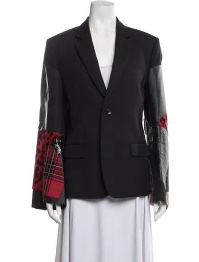 Pre-owned Junya Watanabe 2017 Wool Blazer In Black