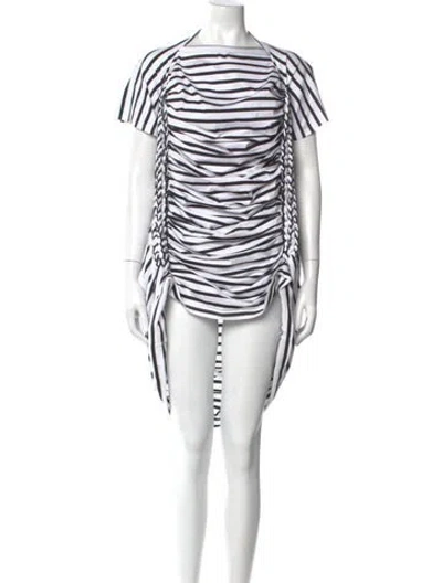 Pre-owned Junya Watanabe 2018 Knee-length Dress In White