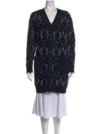 Pre-owned Junya Watanabe 2018 Wool Sweater In Black