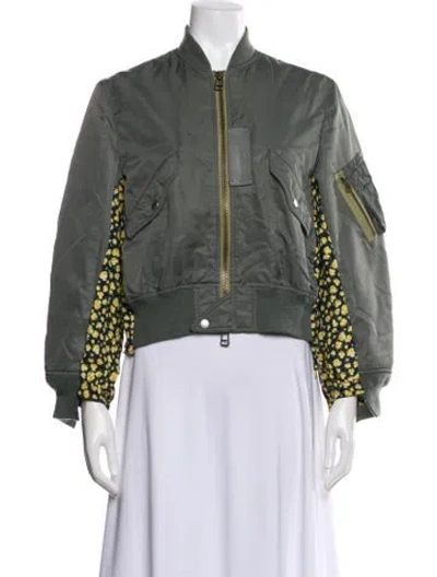 Pre-owned Junya Watanabe 2019 Bomber Jacket In Green