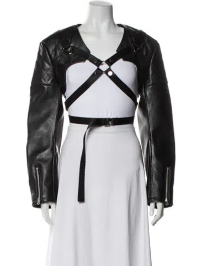 Pre-owned Junya Watanabe 2020 Biker Jacket In Black