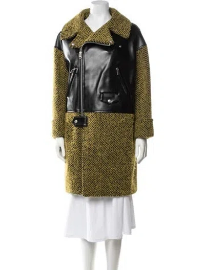 Pre-owned Junya Watanabe 2020 Wool Coat In Green