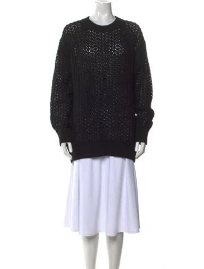 Pre-owned Junya Watanabe 2021 Wool Sweater In Black