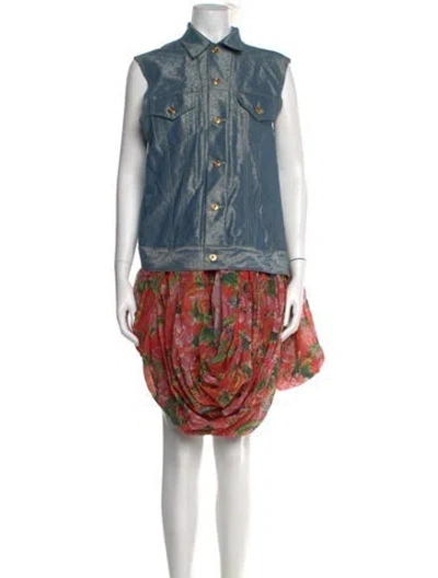 Pre-owned Junya Watanabe 2022 Knee-length Dress W/ Tags In Multi