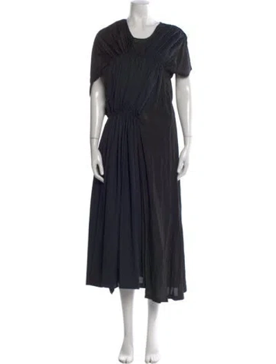 Pre-owned Junya Watanabe 2022 Long Dress In Black