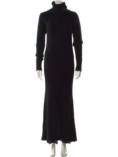 Pre-owned Junya Watanabe 2023 Long Dress In Black