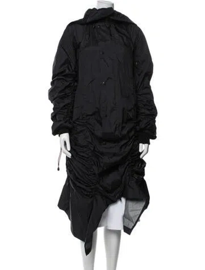 Pre-owned Junya Watanabe 2023 Nylon Parka W/ Tags In Black