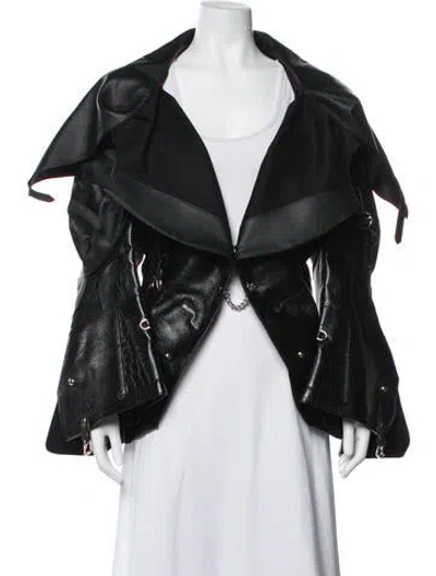 Pre-owned Junya Watanabe 2023 Vegan Leather Jacket W/ Tags In Black