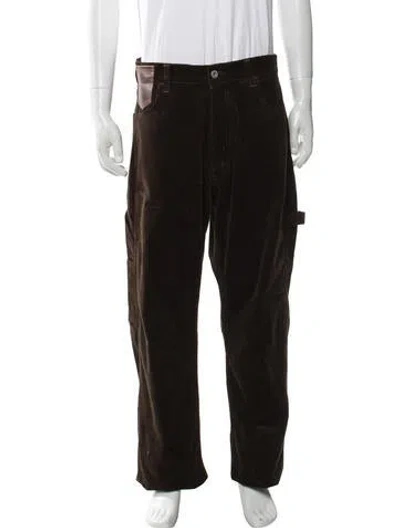 Pre-owned Junya Watanabe 2025 Corduroy Pants In Brown