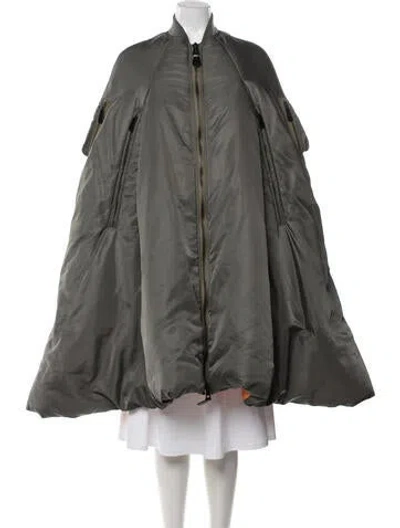 Pre-owned Junya Watanabe 2025 Nylon Coat In Green