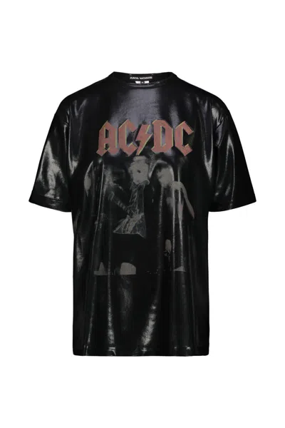 JUNYA WATANABE JUNYA WATANABE AC-DC PRINT T-SHIRT CLOTHING