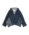 Junya Watanabe Patchwork Denim Jacket With Long Sleeves