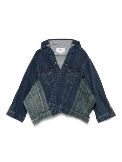 JUNYA WATANABE JUNYA WATANABE ASYMMETRIC DENIM JACKET