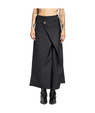 JUNYA WATANABE ASYMMETRIC PATCH POCKET SKIRT