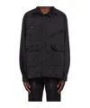 Junya Watanabe Asymmetric Pocket-detail Shirt In Black