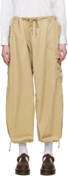 Junya Watanabe Beige Drawstring Lounge Pants In 1 Beige