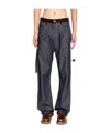 Junya Watanabe Belt Loop Denim Trousers In Black