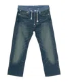 Junya Watanabe Belt-loop Jeans In Blue