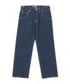 Junya Watanabe Belt-loop Jeans In Blue