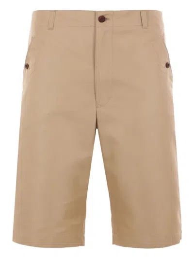 Junya Watanabe Bermuda Shorts In Beige
