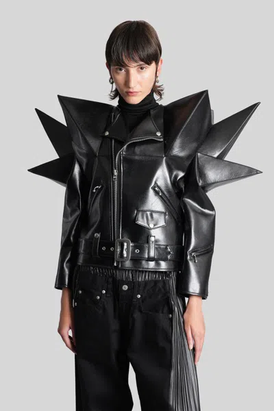Junya Watanabe Biker Jacket In Black