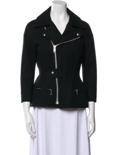 Pre-owned Junya Watanabe Biker Jacket In Black