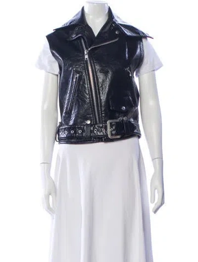 Pre-owned Junya Watanabe Biker Jacket In Black