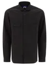 Junya Watanabe Patchwork Overshirt In Black