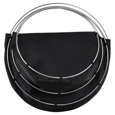 Pre-owned Junya Watanabe Black Cage Bag With Metal Rings Aw 1999-2000