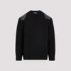 Junya Watanabe Black Wool Sweater In Black
