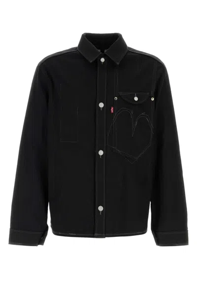 JUNYA WATANABE BLACK DENIM JUNYA WATANABE X LEVIS SHIRT