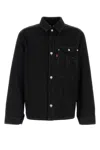 Junya Watanabe Denim X Levis Button-up Shirt For Men In Black