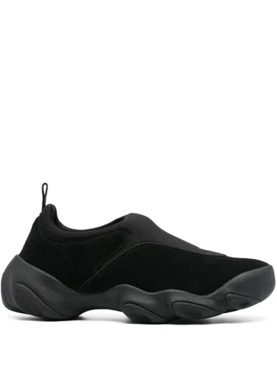 Junya Watanabe Black Fabric Slip Ons