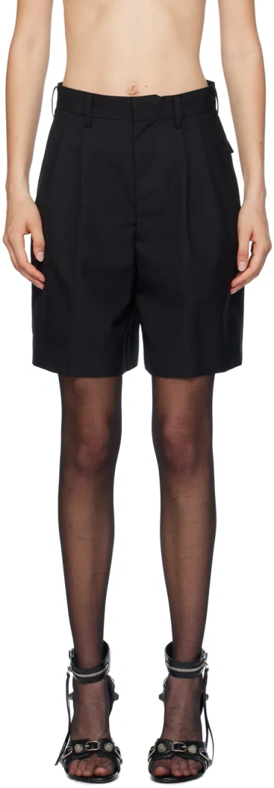 Junya Watanabe Black Four-pocket Shorts In 1 Black