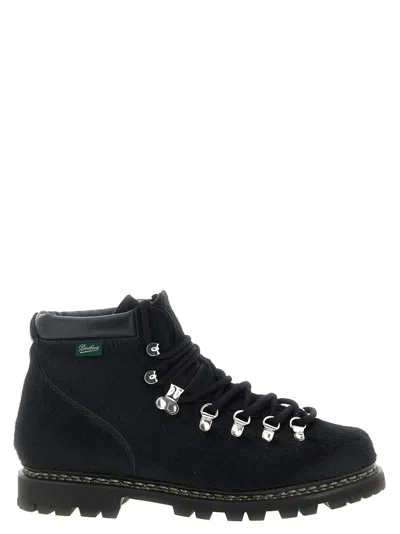JUNYA WATANABE MEN BLACK LACE UP BOOTS, 7.5 LUXURY BOOTS FOR MEN DARVEYS