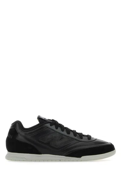 JUNYA WATANABE BLACK LEATHER JUNYA WATANABE X NEW BALANCE SNEAKERS