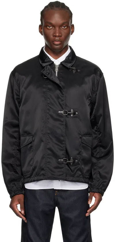 Junya Watanabe Black Lobster-clasp Jacket