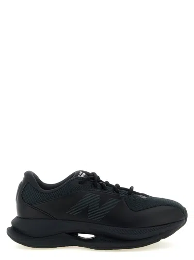 Junya Watanabe Black Logo Lace Up Sneakers