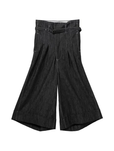 Junya Watanabe Black Regular Straight Pant