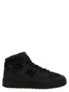 Junya Watanabe High Top Sneakers With Mesh Panels And Rubber Sole In Black