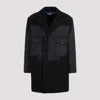 Junya Watanabe Coats & Jackets In Black
