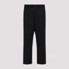 Junya Watanabe Straight-leg Wool Pants In Black