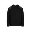 Junya Watanabe Black Wool Sweater In Black