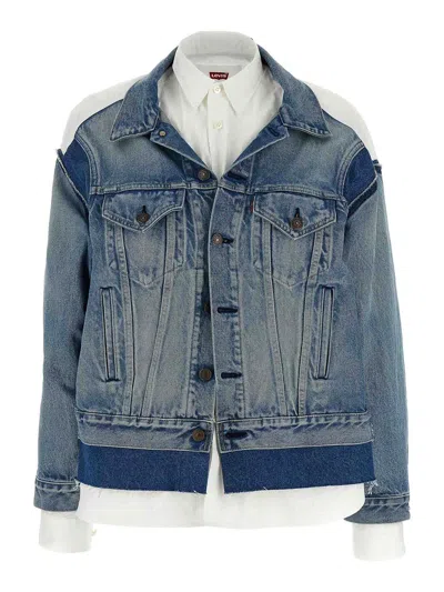 JUNYA WATANABE X LEVIS SHIRT DENIM JACKET