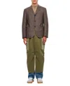 Junya Watanabe Single-breasted Blazer In Grey