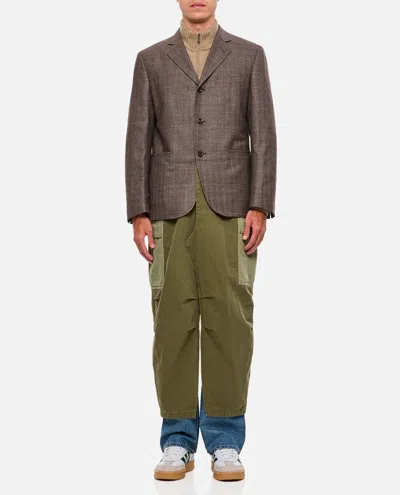 Junya Watanabe Blazer Cargo Coat In Multi