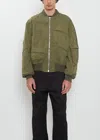 Junya Watanabe Multi-pocket Bomber Jacket In Green