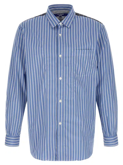 JUNYA WATANABE BLUE PATCHWORK SHIRT
