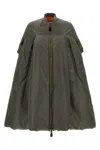 Junya Watanabe Bomber Cape In Green